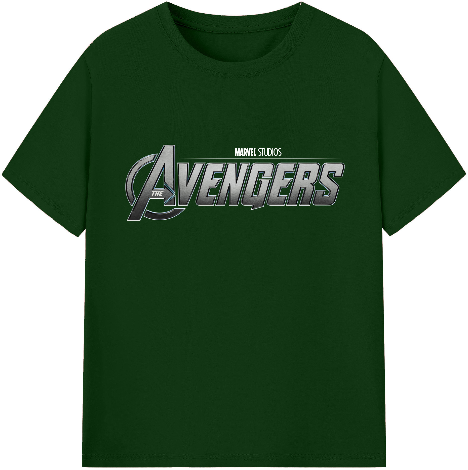 （画像用） アベンジャーズ The Avengers 綿100％半袖Tシャツ（フロントプリント）